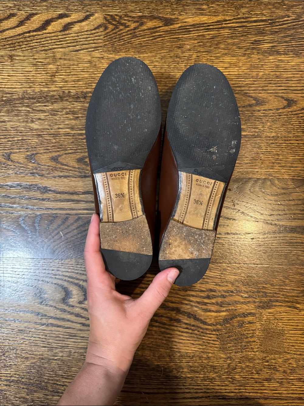 Gucci Jordaan Brown women’s Loafer - Picture 4 of 8